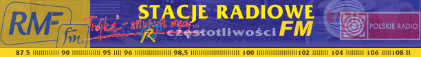 Stacje radiowe -częstotliwości RDS